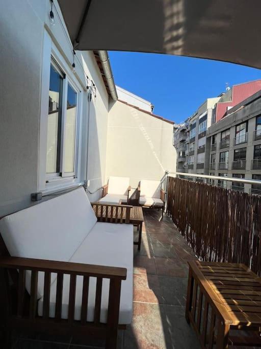 Atico Vintage Con Terraza Apartment วิโก ภายนอก รูปภาพ